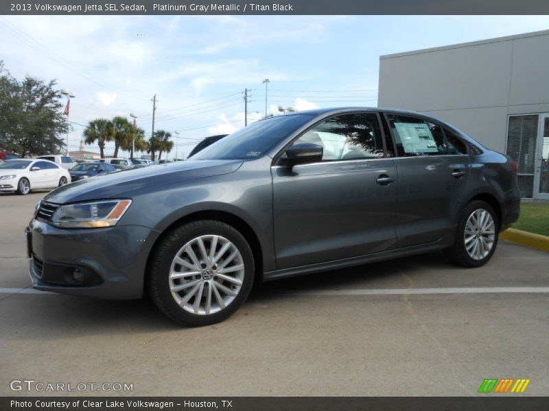 Platinum Gray Metallic / Titan Black 2013 Volkswagen Jetta SEL Sedan