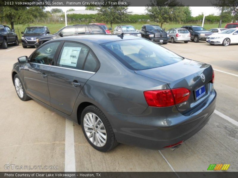 Platinum Gray Metallic / Titan Black 2013 Volkswagen Jetta SEL Sedan