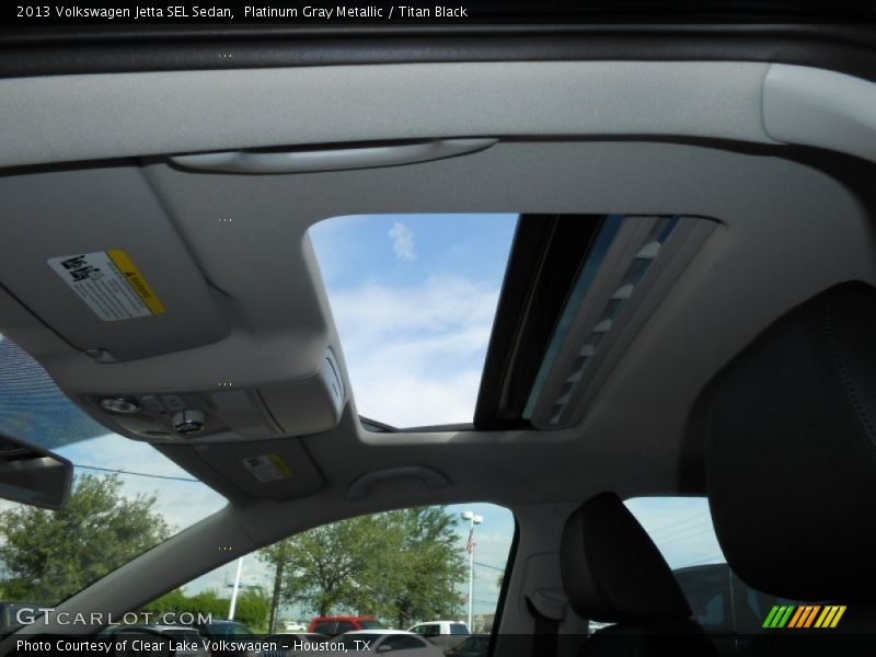 Platinum Gray Metallic / Titan Black 2013 Volkswagen Jetta SEL Sedan