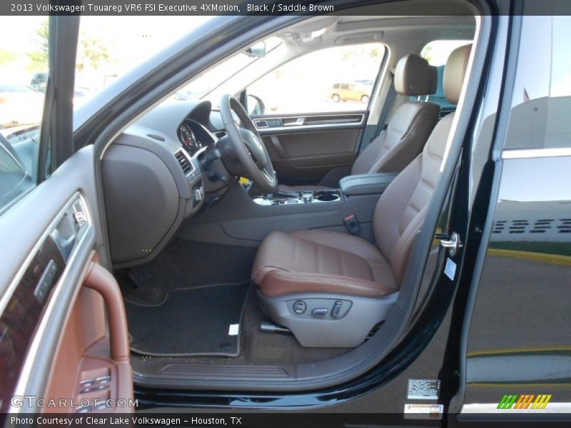 Black / Saddle Brown 2013 Volkswagen Touareg VR6 FSI Executive 4XMotion