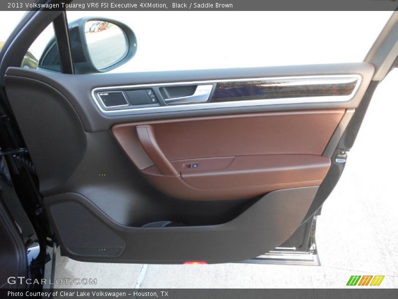 Black / Saddle Brown 2013 Volkswagen Touareg VR6 FSI Executive 4XMotion