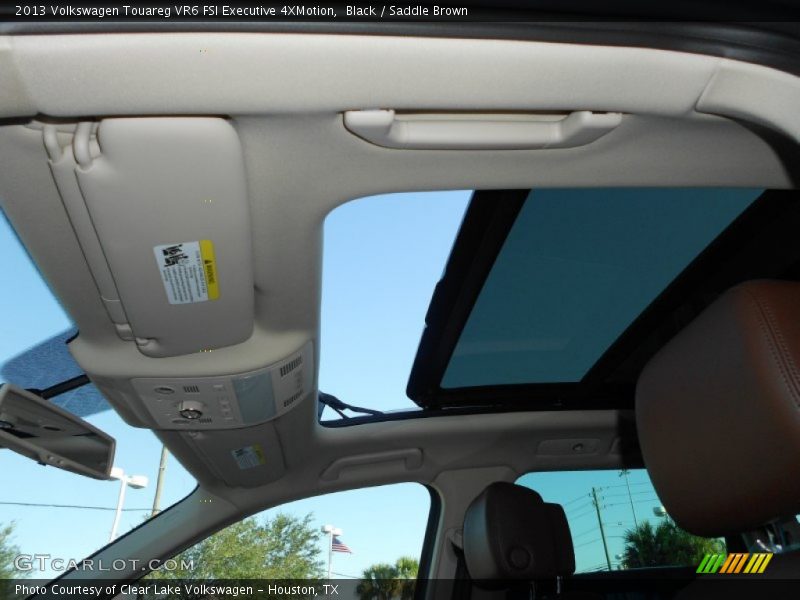 Black / Saddle Brown 2013 Volkswagen Touareg VR6 FSI Executive 4XMotion