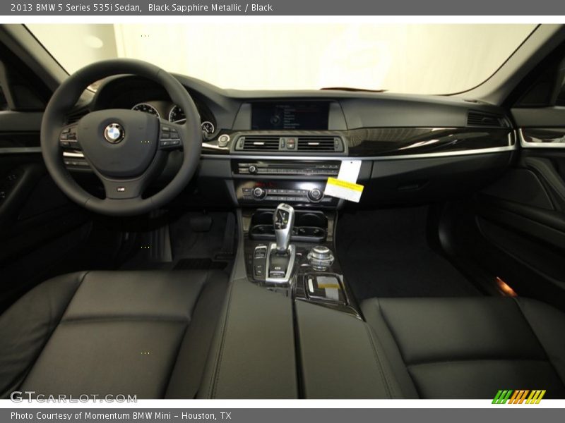 Black Sapphire Metallic / Black 2013 BMW 5 Series 535i Sedan