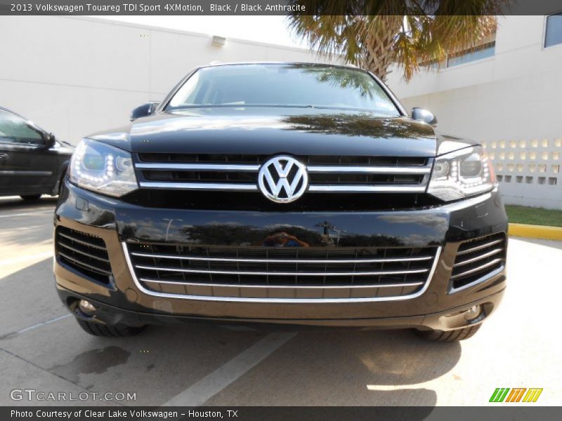Black / Black Anthracite 2013 Volkswagen Touareg TDI Sport 4XMotion