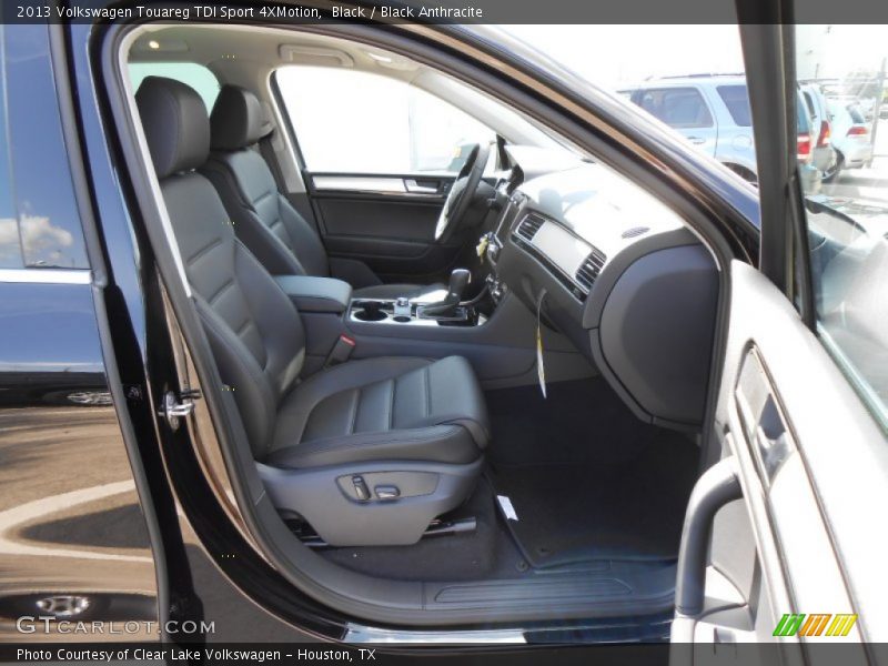  2013 Touareg TDI Sport 4XMotion Black Anthracite Interior