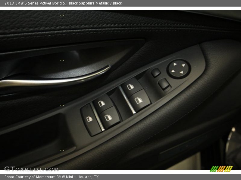 Black Sapphire Metallic / Black 2013 BMW 5 Series ActiveHybrid 5