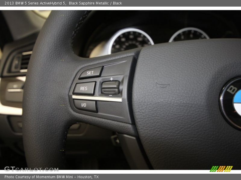 Black Sapphire Metallic / Black 2013 BMW 5 Series ActiveHybrid 5