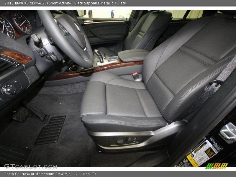 Black Sapphire Metallic / Black 2013 BMW X5 xDrive 35i Sport Activity