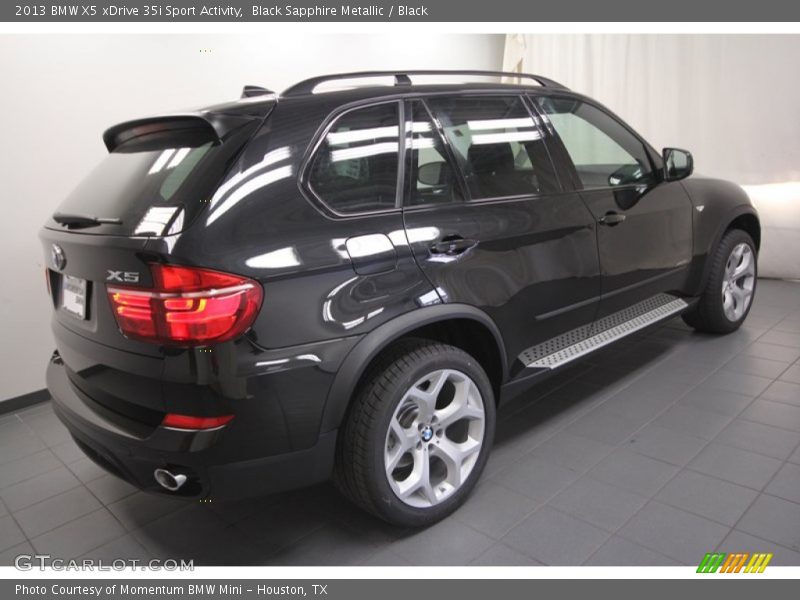 Black Sapphire Metallic / Black 2013 BMW X5 xDrive 35i Sport Activity