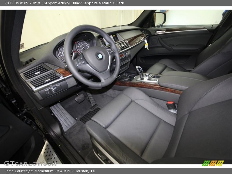Black Sapphire Metallic / Black 2013 BMW X5 xDrive 35i Sport Activity