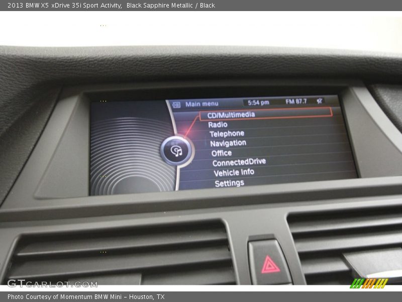 Black Sapphire Metallic / Black 2013 BMW X5 xDrive 35i Sport Activity