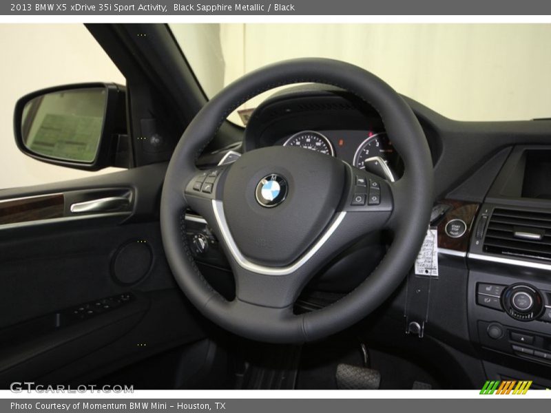 Black Sapphire Metallic / Black 2013 BMW X5 xDrive 35i Sport Activity