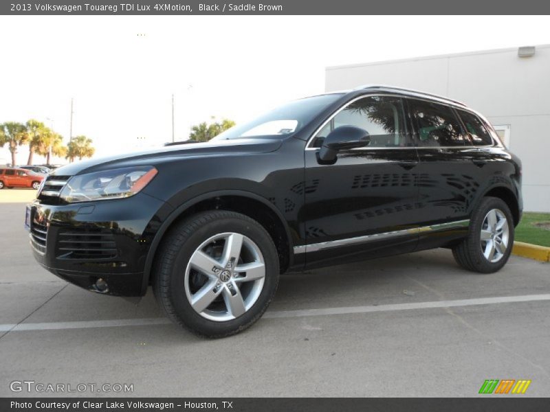 Black / Saddle Brown 2013 Volkswagen Touareg TDI Lux 4XMotion