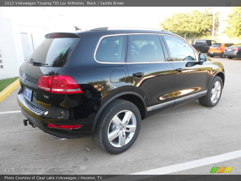 Black / Saddle Brown 2013 Volkswagen Touareg TDI Lux 4XMotion