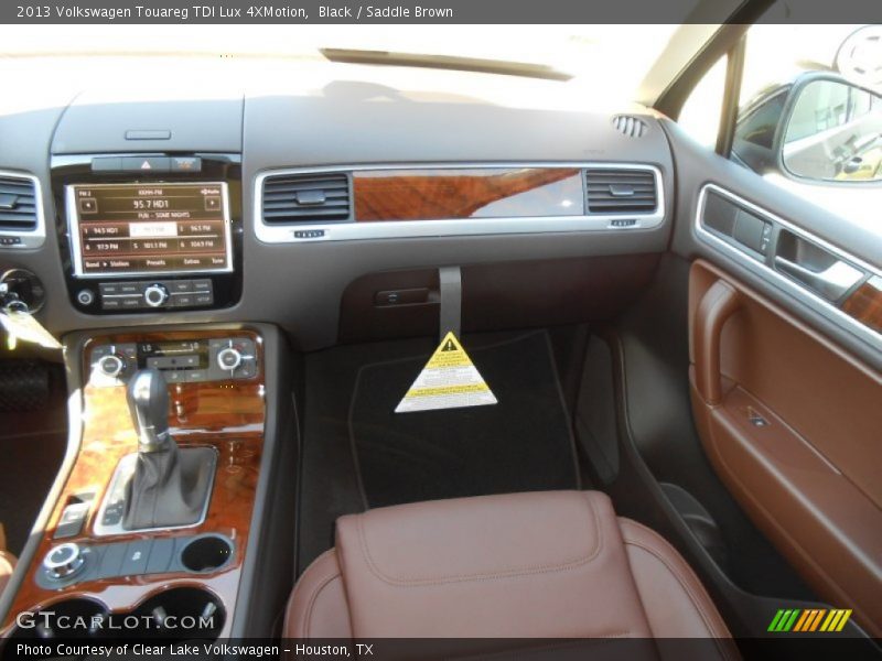 Black / Saddle Brown 2013 Volkswagen Touareg TDI Lux 4XMotion