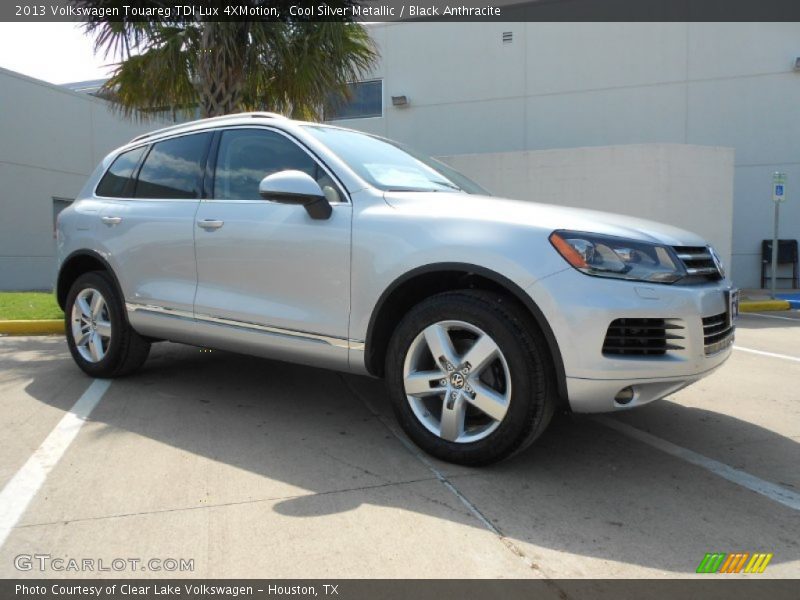 Cool Silver Metallic / Black Anthracite 2013 Volkswagen Touareg TDI Lux 4XMotion