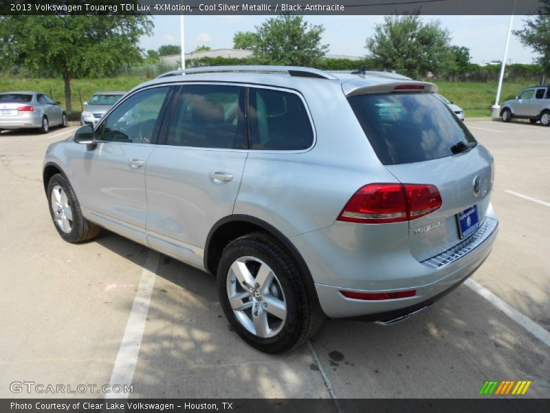 Cool Silver Metallic / Black Anthracite 2013 Volkswagen Touareg TDI Lux 4XMotion