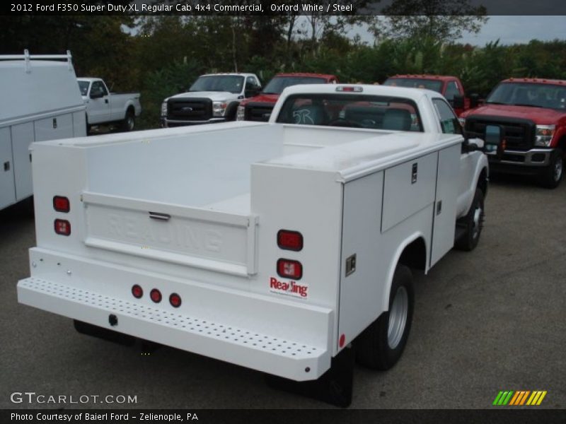  2012 F350 Super Duty XL Regular Cab 4x4 Commercial Oxford White