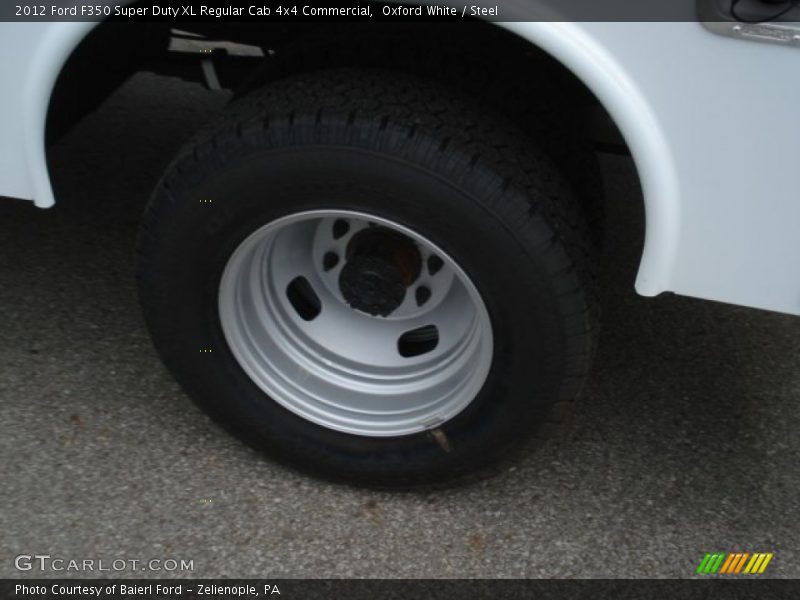  2012 F350 Super Duty XL Regular Cab 4x4 Commercial Wheel