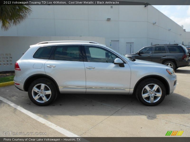Cool Silver Metallic / Black Anthracite 2013 Volkswagen Touareg TDI Lux 4XMotion