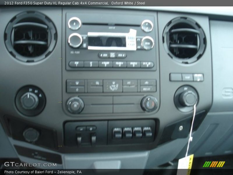 Controls of 2012 F350 Super Duty XL Regular Cab 4x4 Commercial