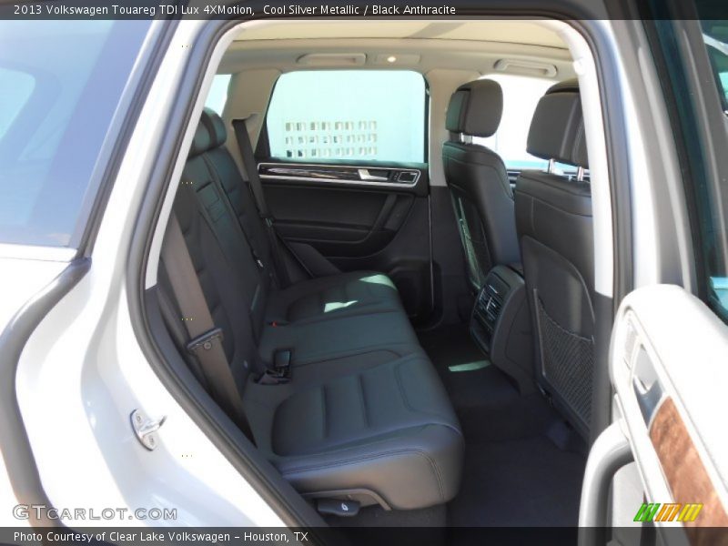 Cool Silver Metallic / Black Anthracite 2013 Volkswagen Touareg TDI Lux 4XMotion