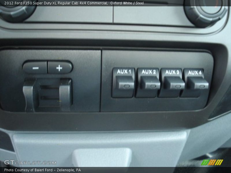 Controls of 2012 F350 Super Duty XL Regular Cab 4x4 Commercial