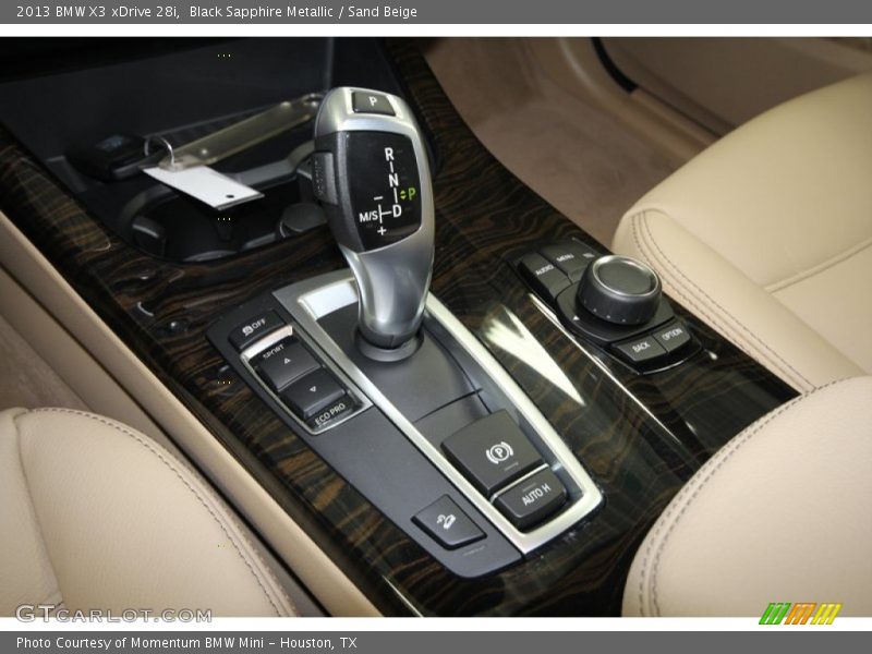  2013 X3 xDrive 28i 8 Speed Steptronic Automatic Shifter