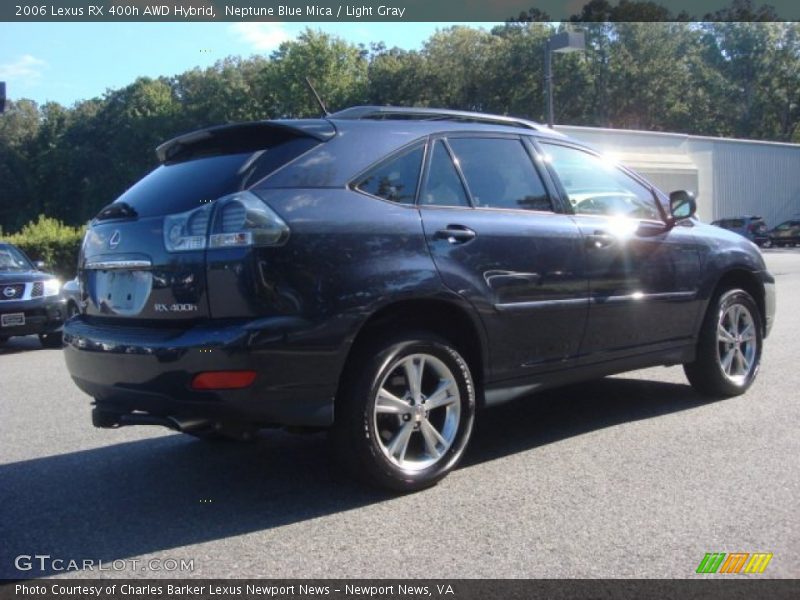 Neptune Blue Mica / Light Gray 2006 Lexus RX 400h AWD Hybrid