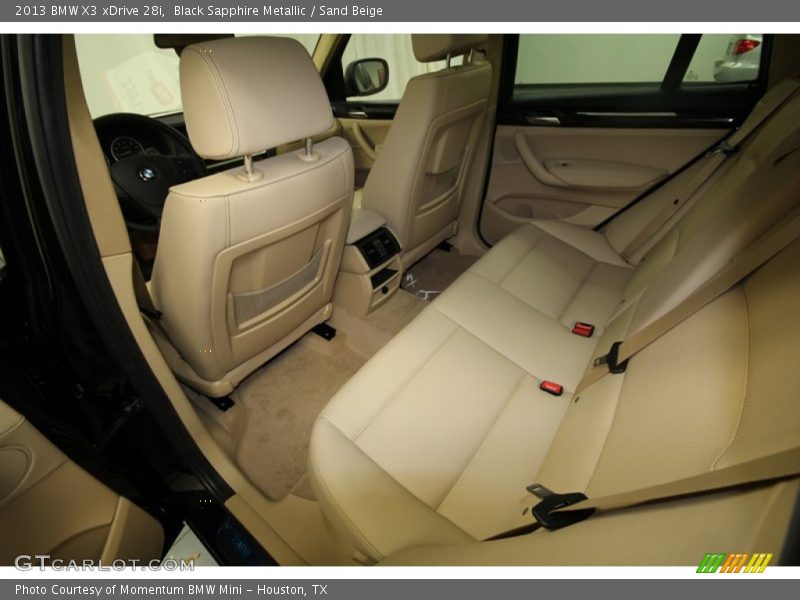  2013 X3 xDrive 28i Sand Beige Interior
