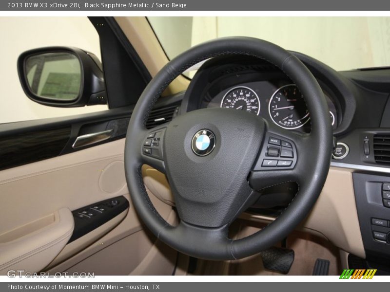  2013 X3 xDrive 28i Steering Wheel
