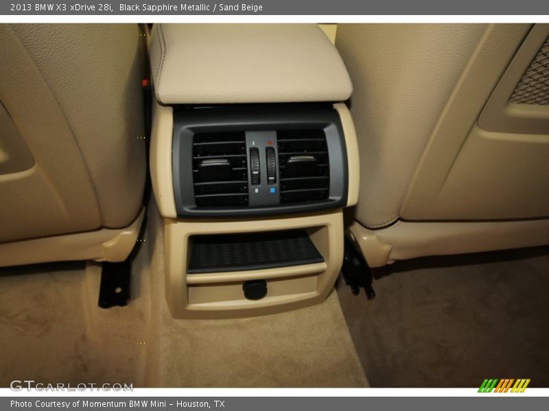Black Sapphire Metallic / Sand Beige 2013 BMW X3 xDrive 28i