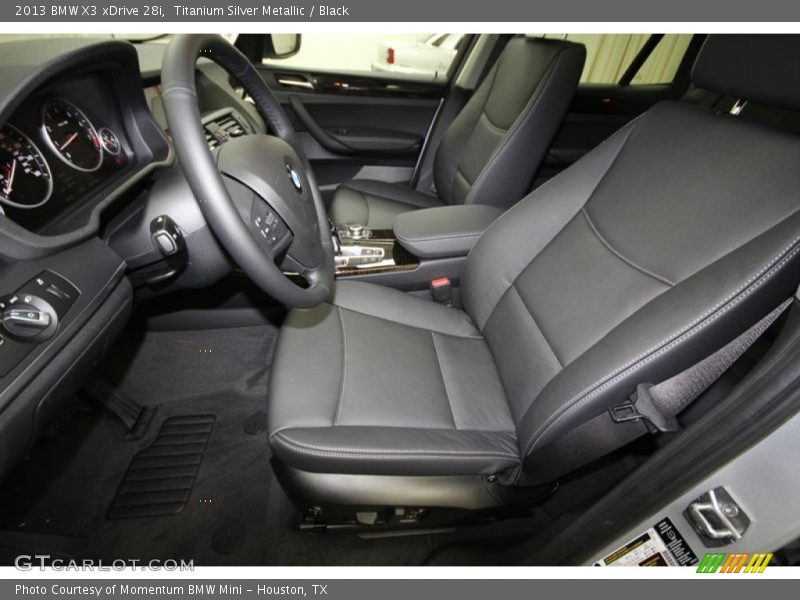  2013 X3 xDrive 28i Black Interior