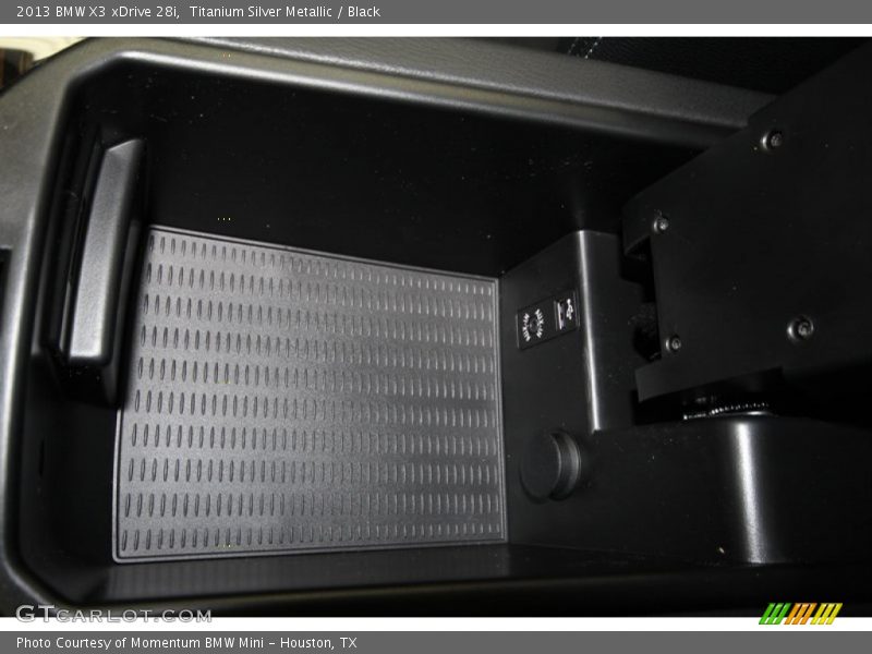 Titanium Silver Metallic / Black 2013 BMW X3 xDrive 28i