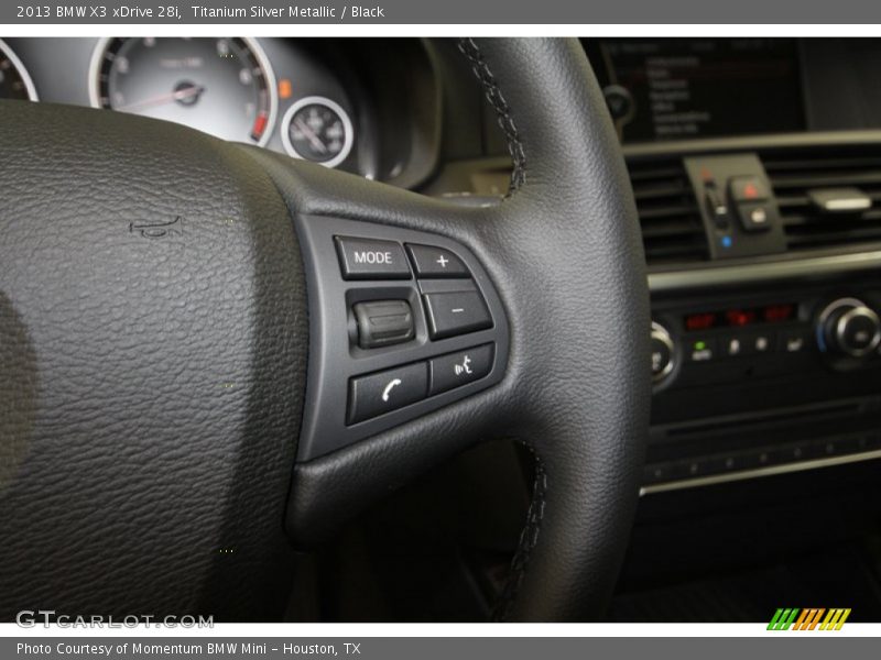Controls of 2013 X3 xDrive 28i