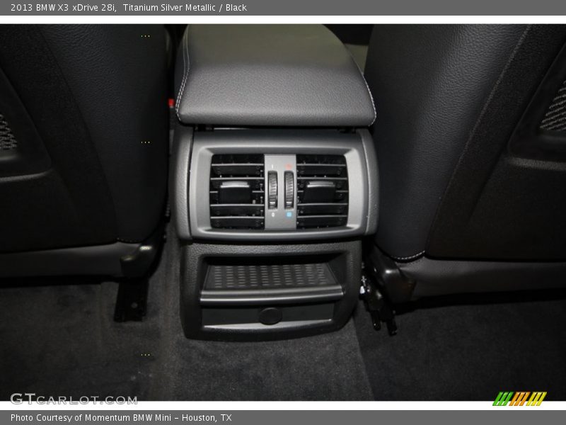 Titanium Silver Metallic / Black 2013 BMW X3 xDrive 28i