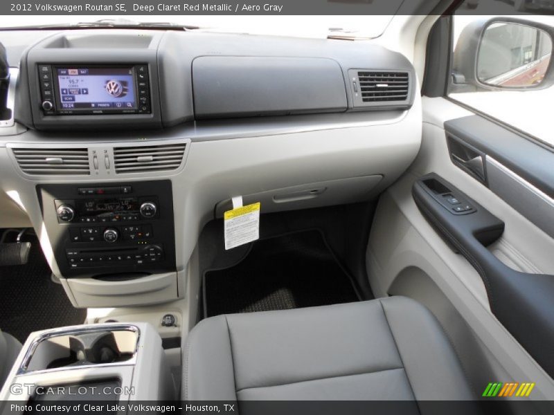 Deep Claret Red Metallic / Aero Gray 2012 Volkswagen Routan SE