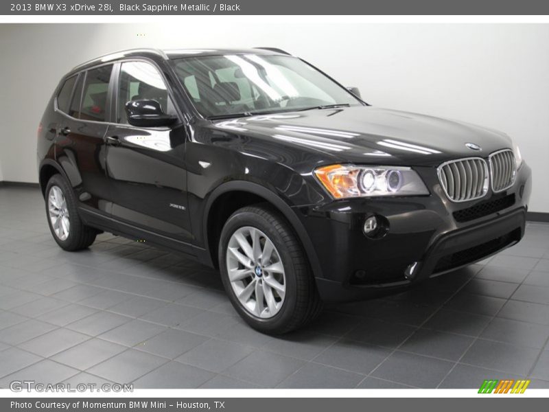 Front 3/4 View of 2013 X3 xDrive 28i