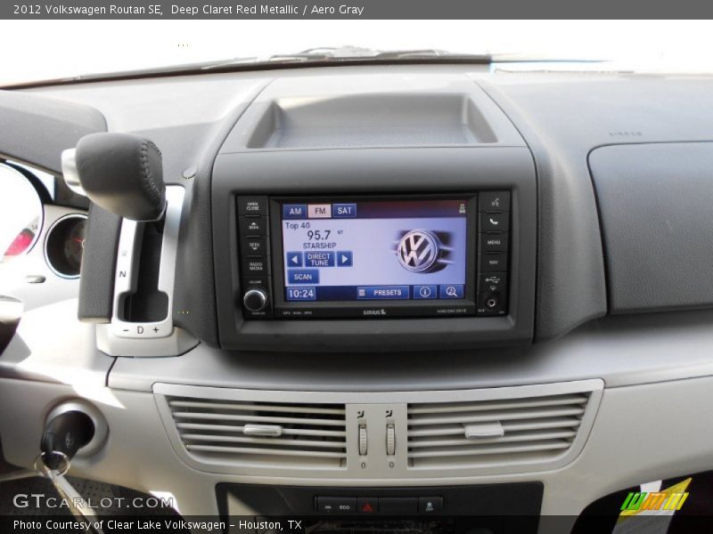 Deep Claret Red Metallic / Aero Gray 2012 Volkswagen Routan SE