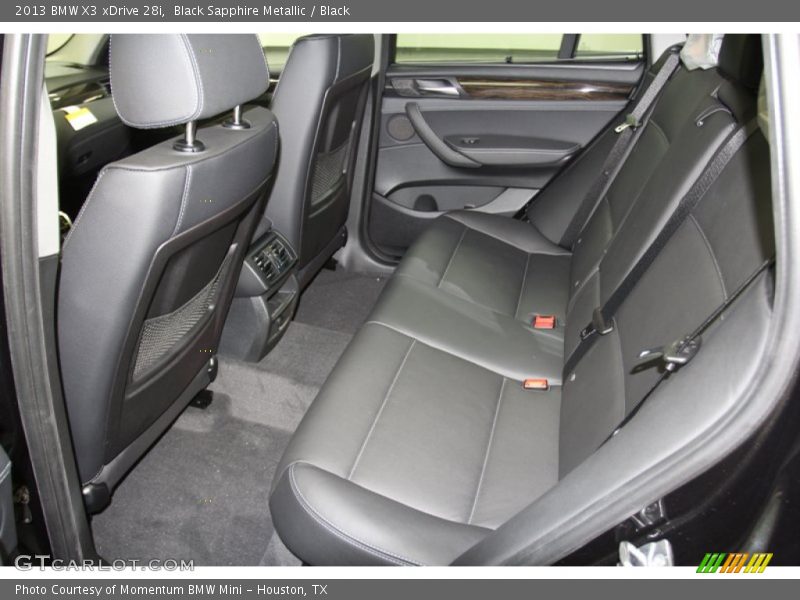  2013 X3 xDrive 28i Black Interior