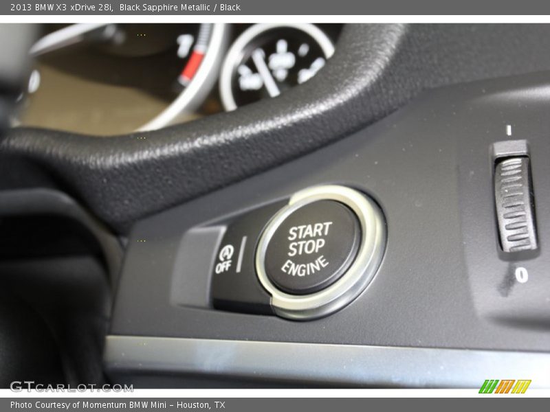 Controls of 2013 X3 xDrive 28i