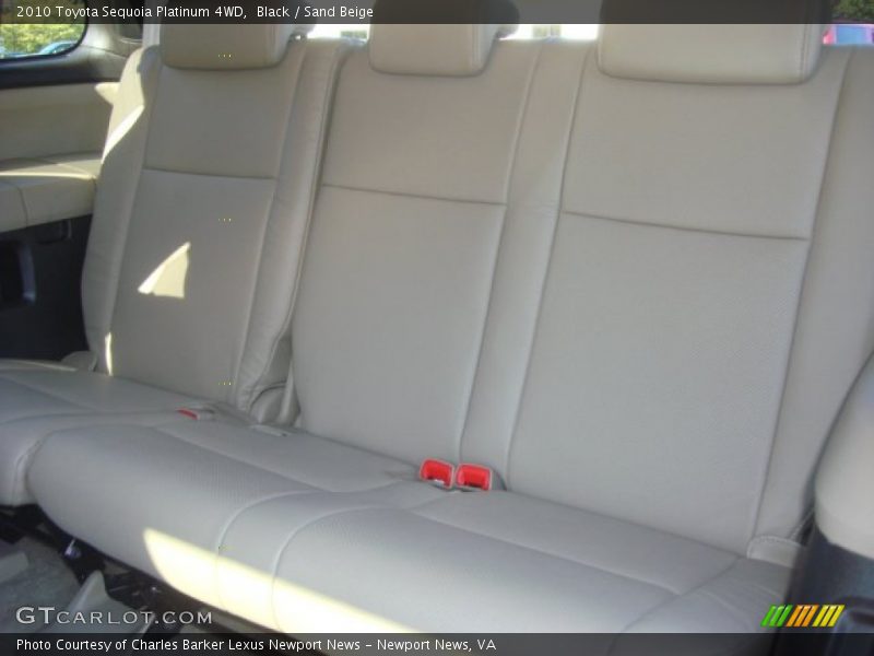 Black / Sand Beige 2010 Toyota Sequoia Platinum 4WD