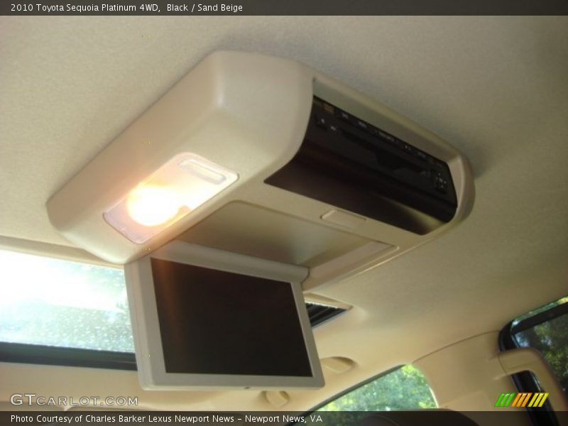 Black / Sand Beige 2010 Toyota Sequoia Platinum 4WD