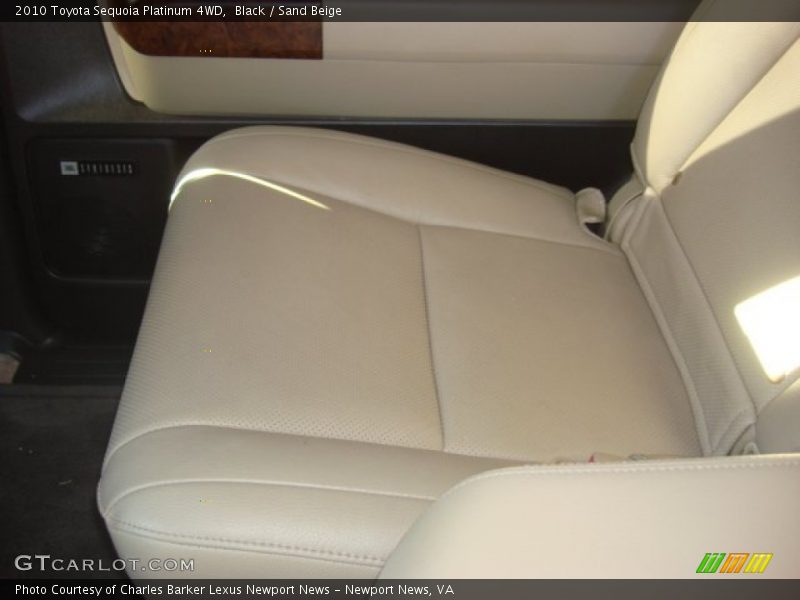 Black / Sand Beige 2010 Toyota Sequoia Platinum 4WD