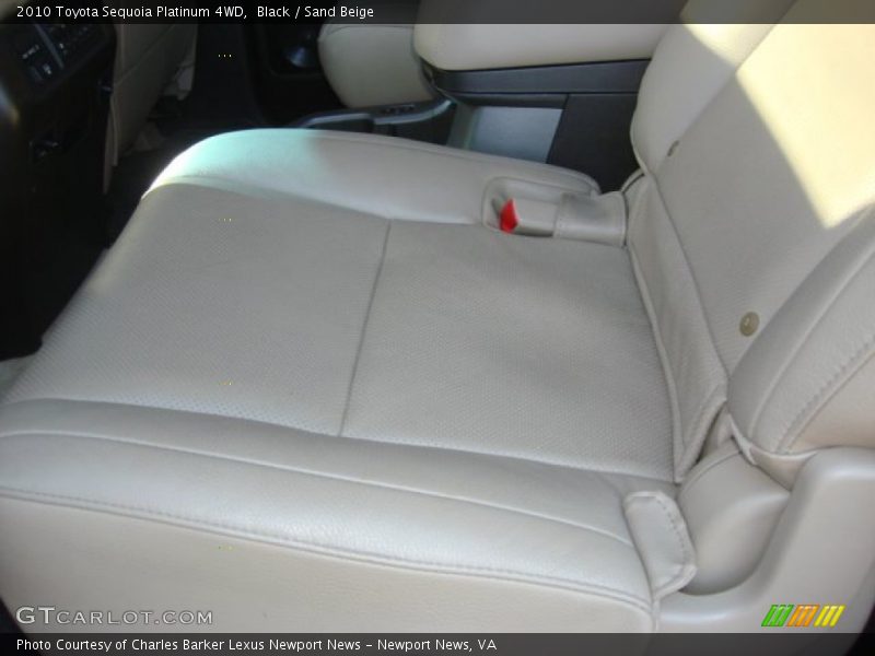 Black / Sand Beige 2010 Toyota Sequoia Platinum 4WD
