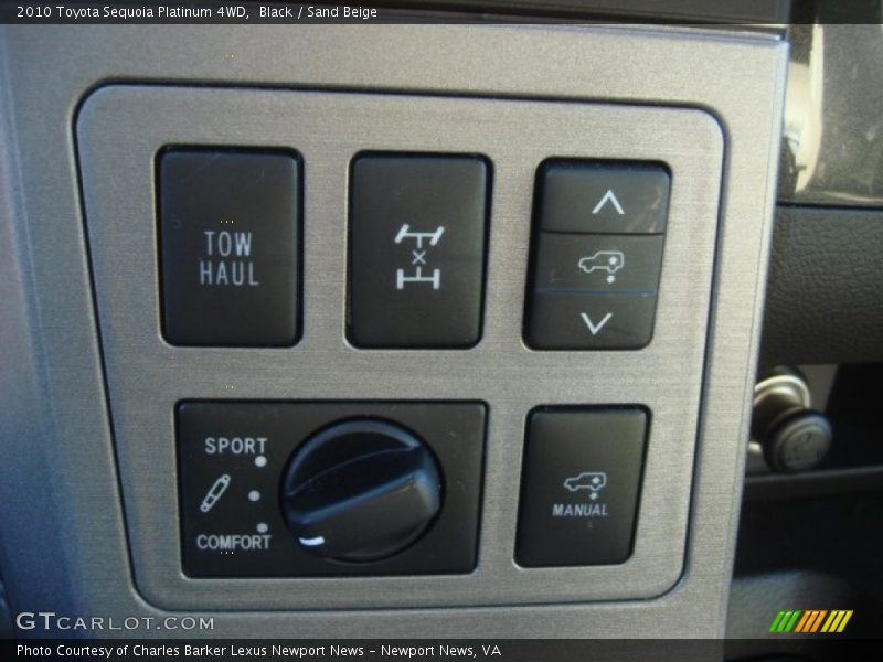 Black / Sand Beige 2010 Toyota Sequoia Platinum 4WD