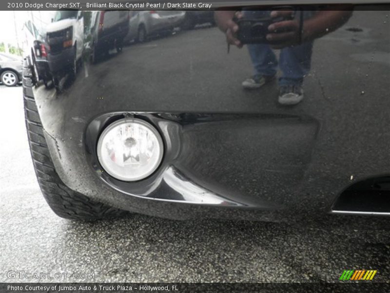 Brilliant Black Crystal Pearl / Dark Slate Gray 2010 Dodge Charger SXT