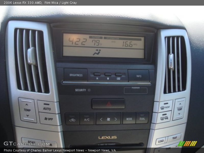 Flint Mica / Light Gray 2006 Lexus RX 330 AWD