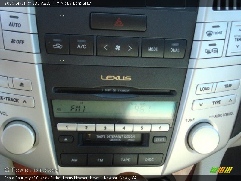 Flint Mica / Light Gray 2006 Lexus RX 330 AWD
