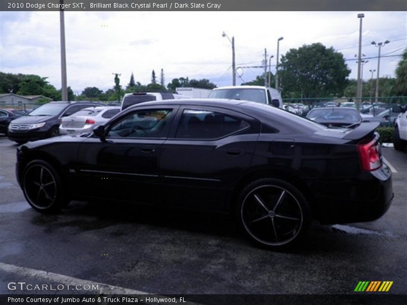 Brilliant Black Crystal Pearl / Dark Slate Gray 2010 Dodge Charger SXT